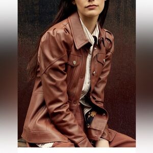 Brown Leather Jacket